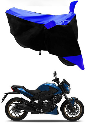 Mdstar Waterproof Two Wheeler Cover for Bajaj(Dominar 400, Blue, Black)
