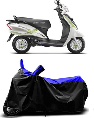 VESMEI Two Wheeler Cover for Hero(Motocorp Electric Scooter, Blue)