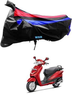 WXR Waterproof Two Wheeler Cover for Hero(Duet, Black, Multicolor)