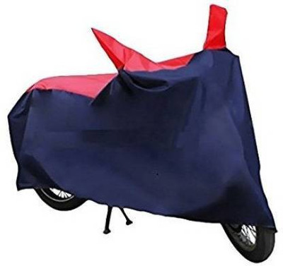 POLYMAXX Two Wheeler Cover for Royal Enfield(Interceptor 650, Red, Blue)