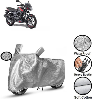 CODOKI Waterproof Two Wheeler Cover for Bajaj(Pulsar 150, Silver)