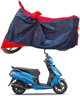Mdstar Waterproof Two Wheeler Cover for Hero(Maestro Edge 125, Red, Blue)