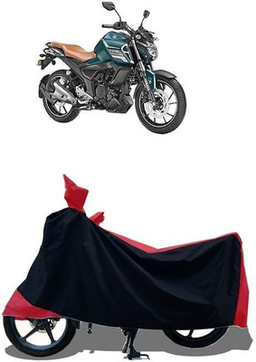 AASHTIK MART Two Wheeler Cover for Yamaha(FZS 25, Red)