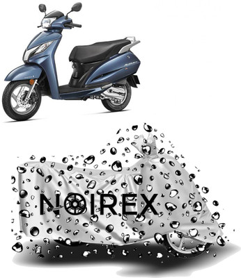 NOIREX Two Wheeler Cover for Honda(Activa 4G, Silver)