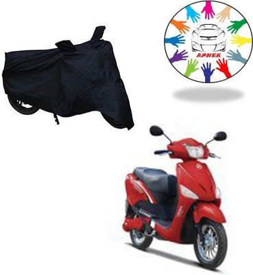 DeepShakshi AUTOMOTIVE Waterproof Two Wheeler Cover for Kinetic(Nova, Black)