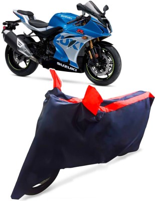 AUTO PEARL Two Wheeler Cover for Suzuki(GSX, Red, Blue)