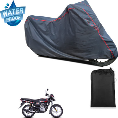 PAGORA Waterproof Two Wheeler Cover for Bajaj(Platina 100 DTS-i, Grey)