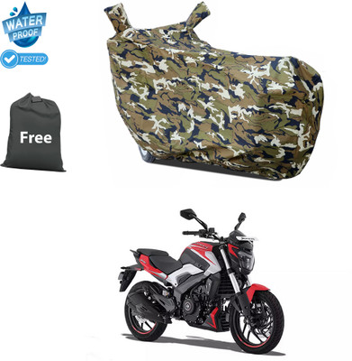 CODOKI Waterproof Two Wheeler Cover for Bajaj(Dominar 250, Yellow)