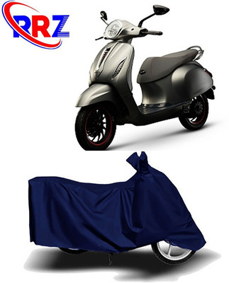 RRZ Two Wheeler Cover for Bajaj(Chetak, Blue)