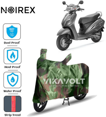 NOIREX Waterproof Two Wheeler Cover for Honda(Activa 4G, Green)