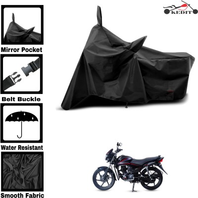 KEDIT Two Wheeler Cover for Honda(CB Shine, Black)