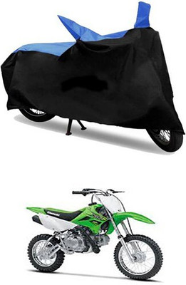 MMSSTAR Waterproof Two Wheeler Cover for Kawasaki(Blue, Black)