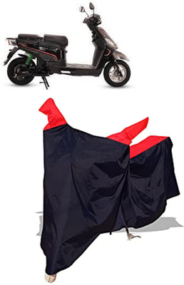 Amexride Two Wheeler Cover for Hero Electric(Electric NYX e5 BS6, Black)