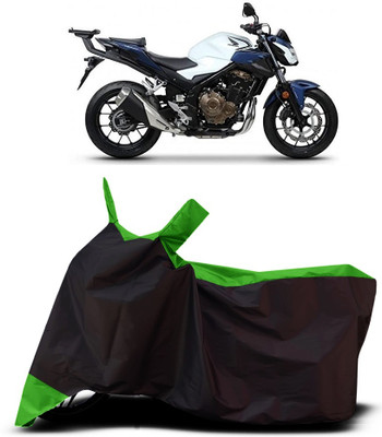 VESMEI Two Wheeler Cover for Honda(CB500F, Green)