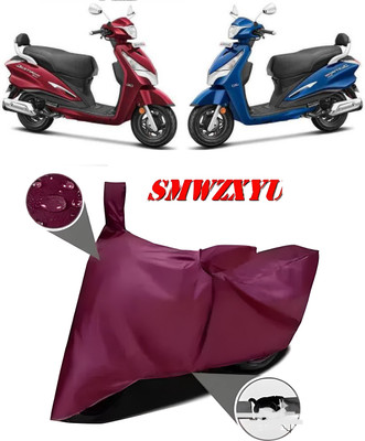 smwzxyu Waterproof Two Wheeler Cover for Hero(Destini 125, Maroon)