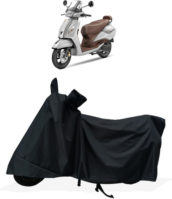 Tricway Two Wheeler Cover for TVS(Jupiter classic, Black)