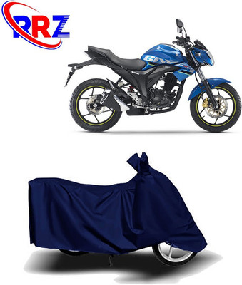 RRZ Two Wheeler Cover for Suzuki(Gixxer 250, Blue)