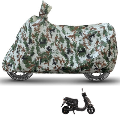 Caronix Waterproof Two Wheeler Cover for Hero(Electric Photon, Green)