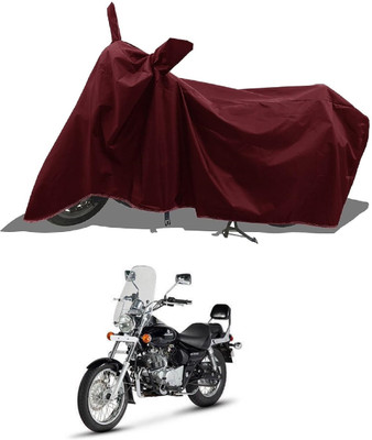 MWBB Waterproof Two Wheeler Cover for Bajaj(Avenger Cruise 220 BS6, Maroon)