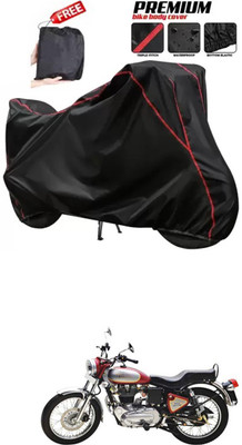 DeepShakshi AUTOMOTIVE Two Wheeler Cover for Royal Enfield(Electra 5S, Black)