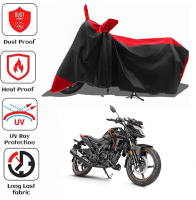 AIKOZIYA Waterproof Two Wheeler Cover for Honda(X-Blade, Black, Red)