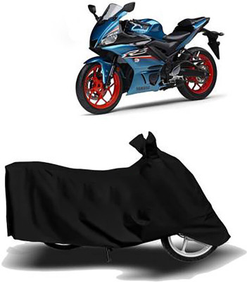 MWBB Waterproof Two Wheeler Cover for Yamaha(YZF R3, Black)