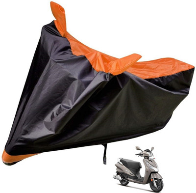 Auto Hub Two Wheeler Cover for Hero(Destini 125, Orange)