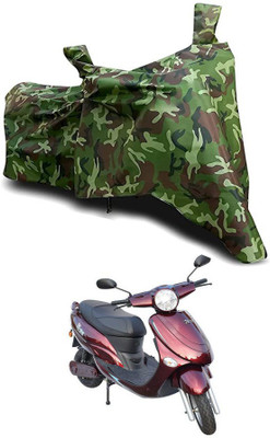 MMSSTAR Waterproof Two Wheeler Cover for Avon(E Star BS6, Green)
