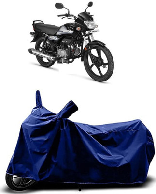 VESMEI Two Wheeler Cover for Hero(HF Deluxe Eco, Blue)