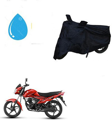 DeepShakshi AUTOMOTIVE Waterproof Two Wheeler Cover for Suzuki(Hayate, Black)