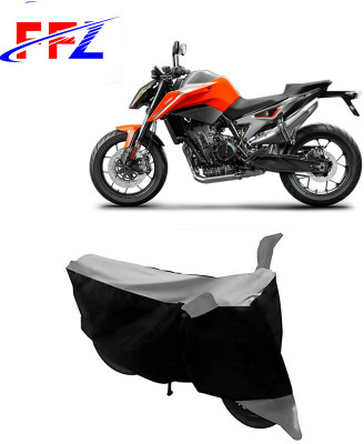 FFZ Waterproof Two Wheeler Cover for KTM(790 Duke, Black, Grey)