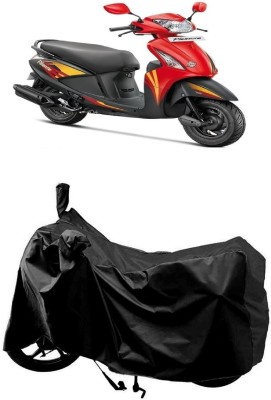 MMSSTAR Waterproof Two Wheeler Cover for Hero(Pleasure, Black)