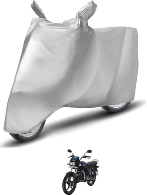 Caronix Waterproof Two Wheeler Cover for Hero(Splendor Plus, Silver)