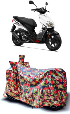 Autofly Waterproof Two Wheeler Cover for Yamaha(Jog R, Multicolor)