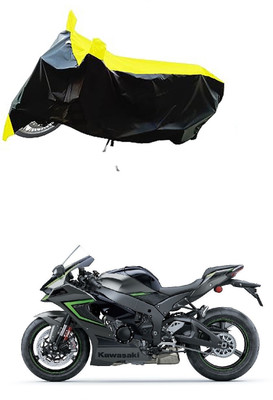 VESMEI Two Wheeler Cover for Kawasaki(Ninja ZX-14R, Yellow)