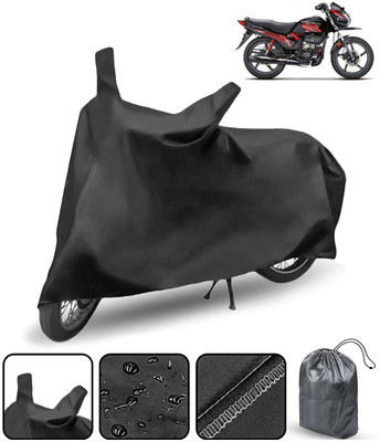 Varnwal E Commerce Waterproof Two Wheeler Cover for Hero(Passion Xpro, Black)