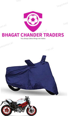 bhagat chander traders Waterproof Two Wheeler Cover for Ducati(Monster 796 S2R, Blue)