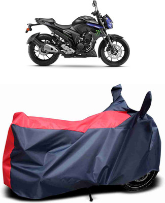 RM Collections Waterproof Two Wheeler Cover for Yamaha(FZ25 BS6, Red, Blue)