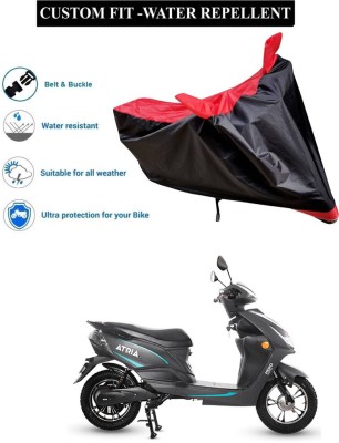 CODOKI Waterproof Two Wheeler Cover for Hero(Electric Atria, Red)