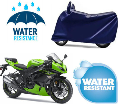 AUTOCAD Waterproof Two Wheeler Cover for Kawasaki(Ninja 650 bs6, Blue)