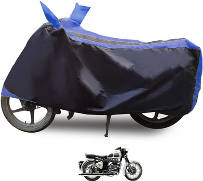 Euro Care Waterproof Two Wheeler Cover for Royal Enfield(Classic 350, Blue)
