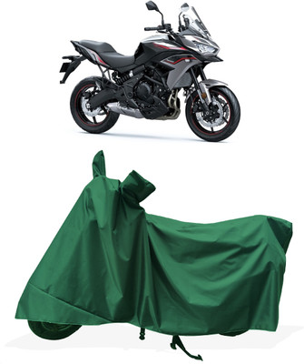 Tricway Two Wheeler Cover for Kawasaki(Versys 650 BS6, Green)