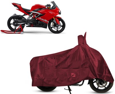 EGAL Waterproof Two Wheeler Cover for TVS(Apache RTR 310, Maroon)