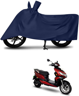 KEDIT Two Wheeler Cover for Okinawa(i-Praise, Blue)