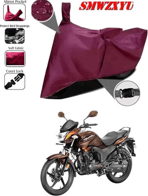 smwzxyu Waterproof Two Wheeler Cover for Hero(Hunk, Maroon)