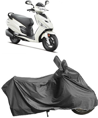 DIGGU Two Wheeler Cover for Hero(Electric Dash BS6, Grey)