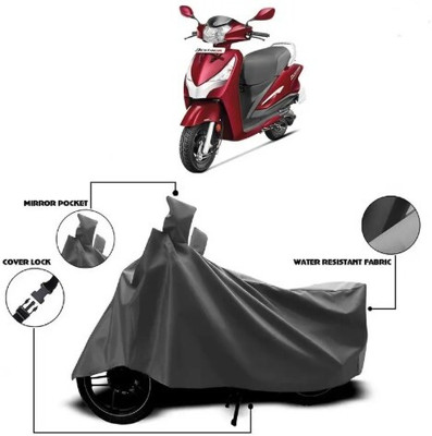 Tritika Waterproof Two Wheeler Cover for Hero(Destini 125, Grey)