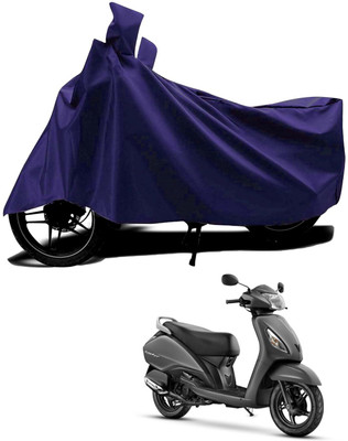 KEDIT Two Wheeler Cover for TVS(Jupiter 125, Blue)