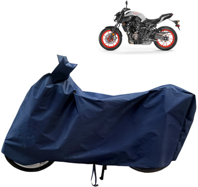 Horseyaart Waterproof Two Wheeler Cover for Yamaha(MT 07 BS6, Blue)