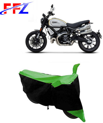FFZ Two Wheeler Cover for Ducati(Scrambler 1100, Black, Green)
